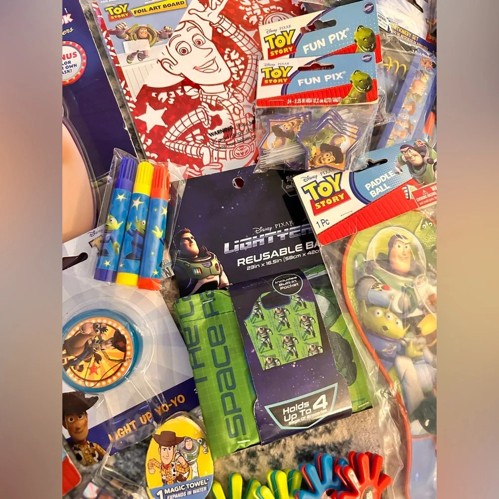 Disney’s Toy Story Party Favor/Easter Basket/Stocking Stuffers Bundle 27 Items#1